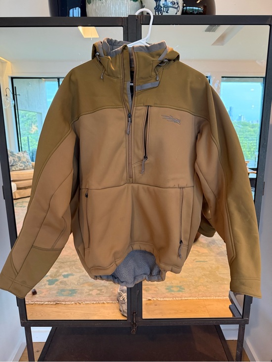 Sitka Gear Other - Sitka Duck Oven Two-Tone Olive and Tan Performance Hoodie